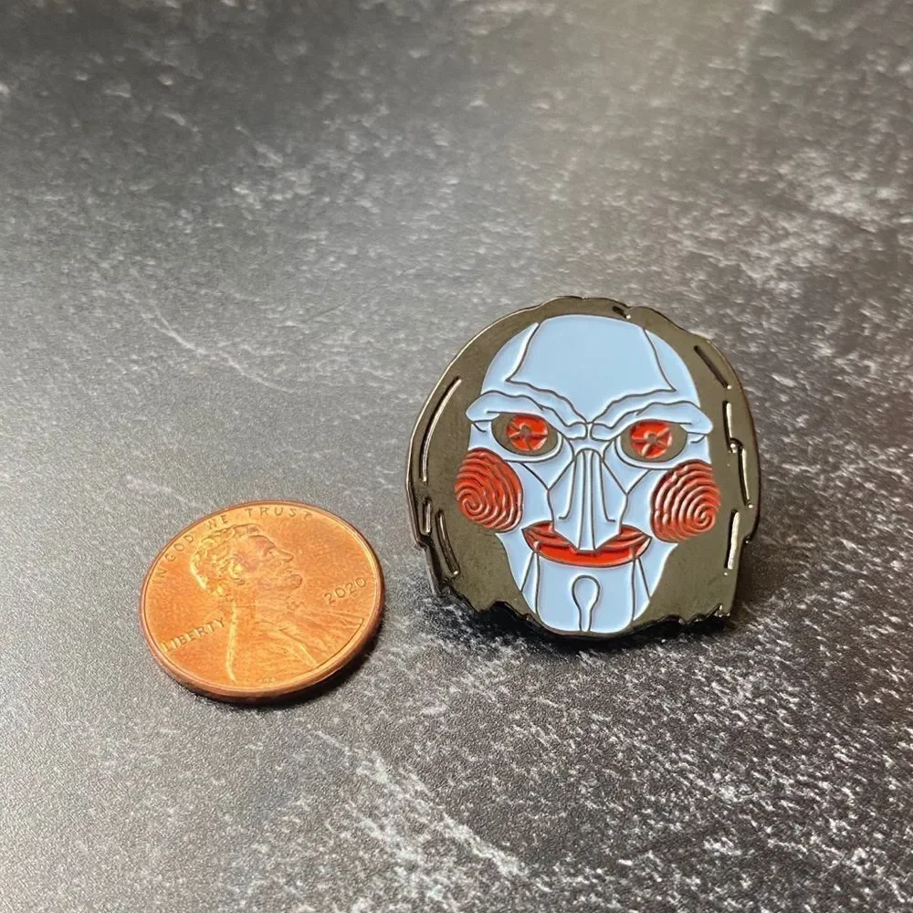 Saw Billy the Puppet Enamel Pin/ Brooch